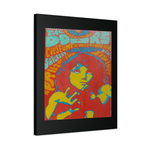 The Doors Psychedelic Concert Poster Canvas Print Poster