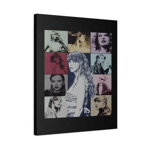 The Eras Tour 2023 Vintage Taylor Swift Canvas Print Poster