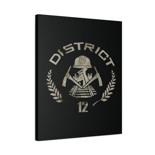 The Hunger Games District 12 Canvas Print Poster