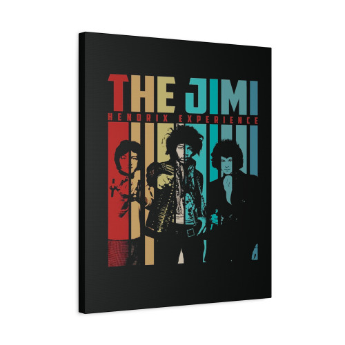 The Jimi Hendrix Experience Band Retro Vintage Canvas Print Poster The Jimi Hendrix Experience Band Retro Vintage Canvas Print Poster
