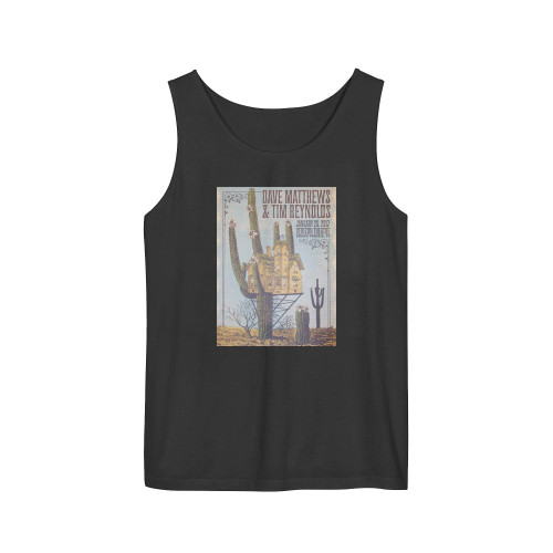2017 Dave Matthews And Tim Reynolds Grand Prairie Concert Poster Unisex Tank Top