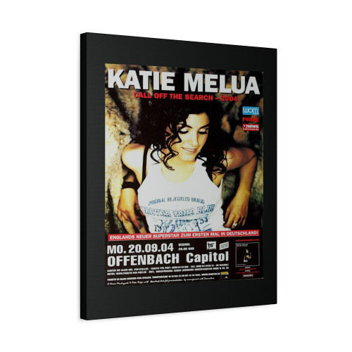 Katie Melua Call Of The Search Frankfurt 2004 Canvas Print Poster