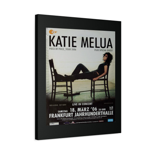 Katie Melua Piece By Piece Frankfurt 2006 Canvas Print Poster