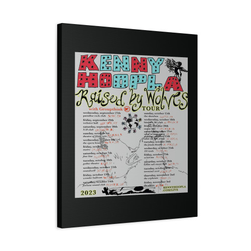 Kennyhoopla Raised By Wolves Canvas Print Poster