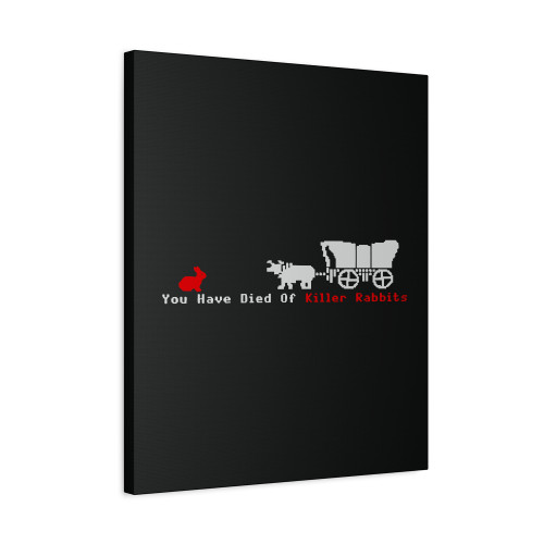 Killer Rabbits Monty Python And The Holy Grail Life Of Brian Canvas Print Poster