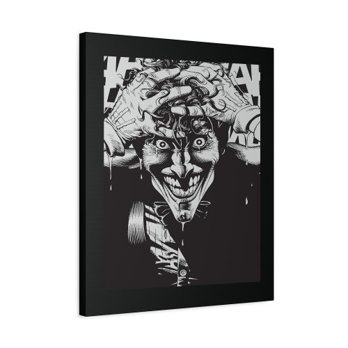 Killing Joker Batman Canvas Print Poster
