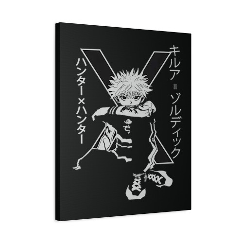 Killua Hxh Hunter X Hunter Vintage Canvas Print Poster