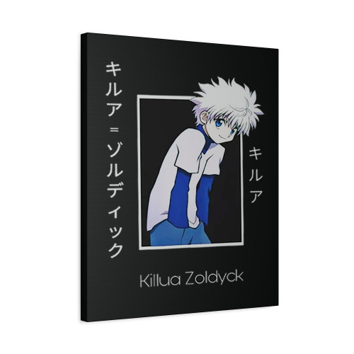 Killua Hxh Vintage Hunter X Hunter Canvas Print Poster