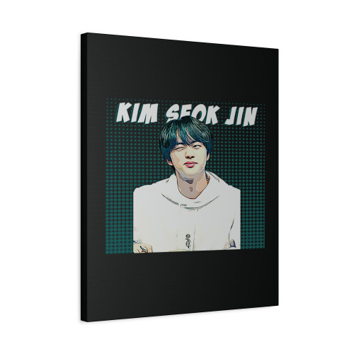 Kim Seok Jin Funny Bts Canvas Print Poster