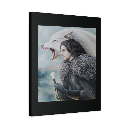 King Of The North Game Of Thrones Canvas Print Poster