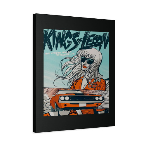 Kings Of Leon 2017 Robert Wilson Canvas Print Poster