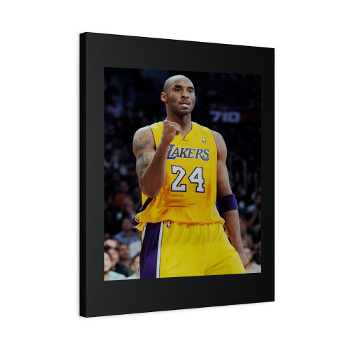 Kobe Bryant 24 Los Angeles Lakers Canvas Print Poster