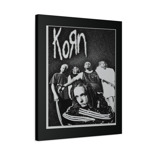 Korn Retro Poster Canvas Print Poster