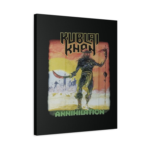Kublai Khan Annihilation Canvas Print Poster