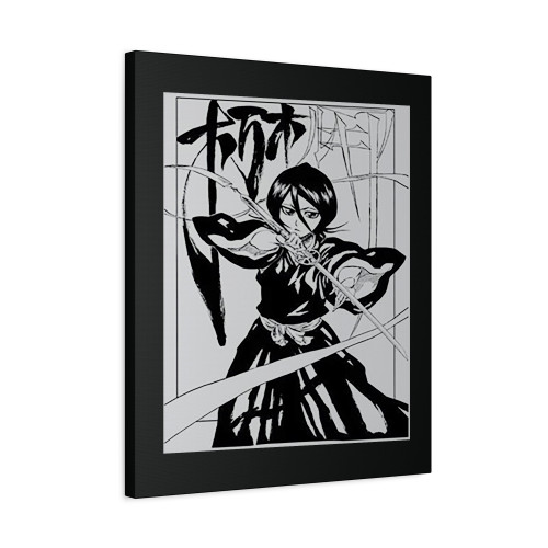 Kuchiki Rukia Art Canvas Print Poster