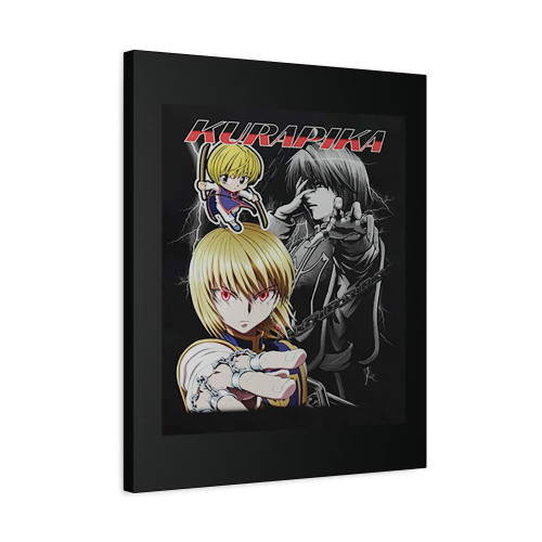 Kurapika Kurta The Chain User Hunter X Hunter Anime Vintage Canvas Print Poster