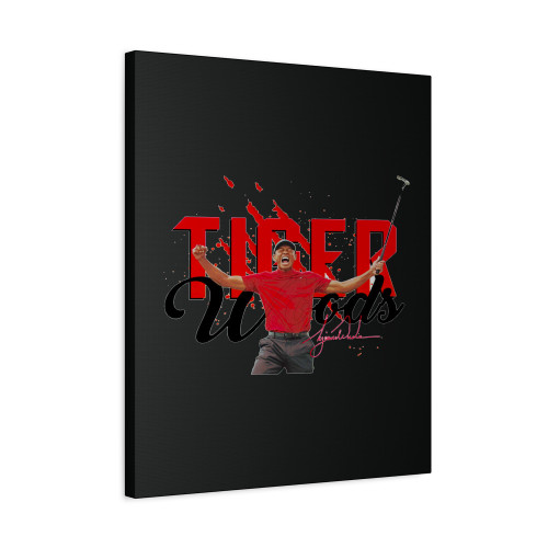 Tiger Woods Kids Canvas Print Poster