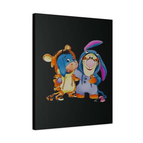 Tigger And Eeyore Winnie The Pooh Canvas Print Poster Tigger And Eeyore Winnie The Pooh Canvas Print Poster