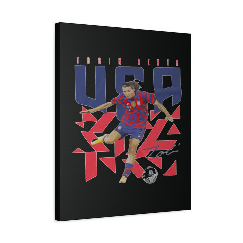 Tobin Heath Canvas Print Poster