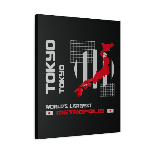 Tokyo Streetwear Culture Metropolis Canvas Print Poster