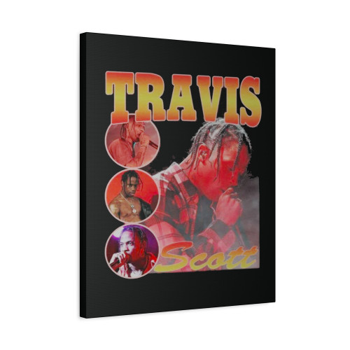 Travis Scott 22 Canvas Print Poster