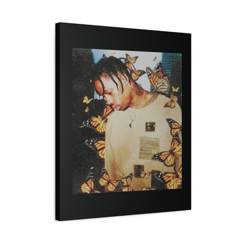 Travis Scott Butterflies Canvas Print Poster