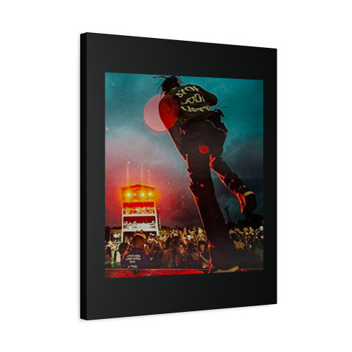 Travis Scott Inspired Vintage Rap Hip Hop Canvas Print Poster