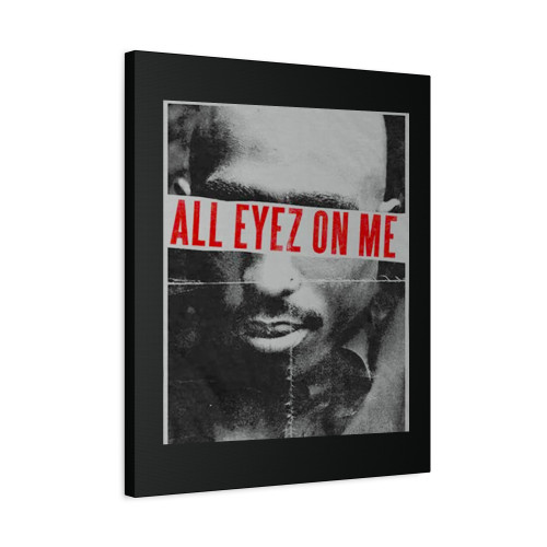 Tupac Shakur 2Pac All Eyez On Me Rap Death Row Canvas Print Poster