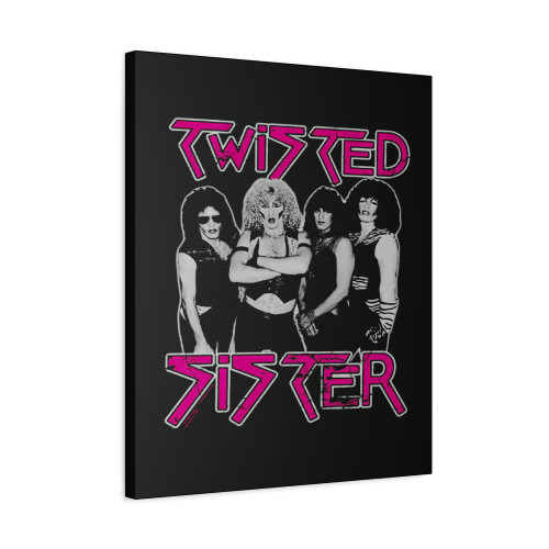 Twisted Sister Baseball Canvas Print Poster Twisted Sister Baseball Canvas Print Poster