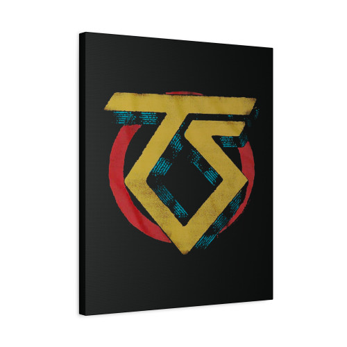 Twisted Sister Vintage Logo Canvas Print Poster