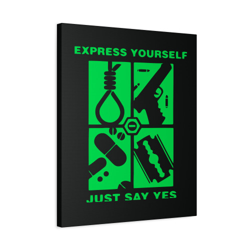 Type O Negative Express Yourself Just Say Yes Canvas Print Poster