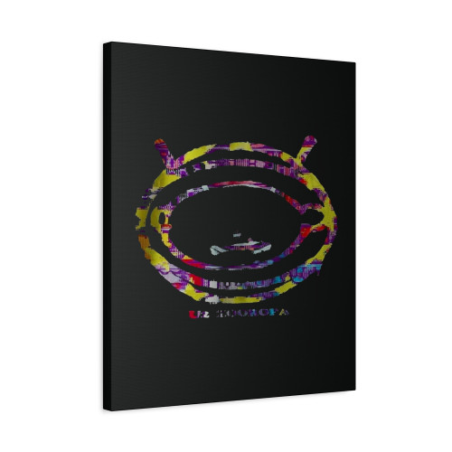 U2 Zooropa 93 Logo Rare Irish Rock Alternative Band Bono Canvas Print Poster