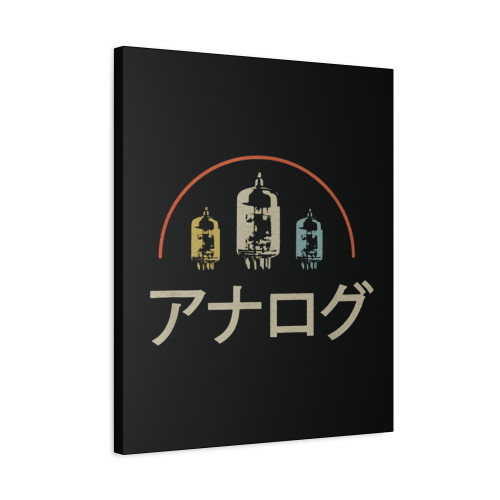 Vacuum Amp Japanese Analog Vintage Retro Canvas Print Poster