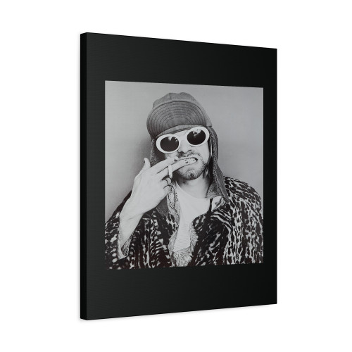 Kurt Cobain Nirvana Canvas Print Poster