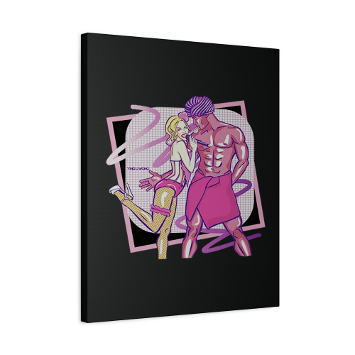 Kylie Minogue Queen Team Canvas Print Poster