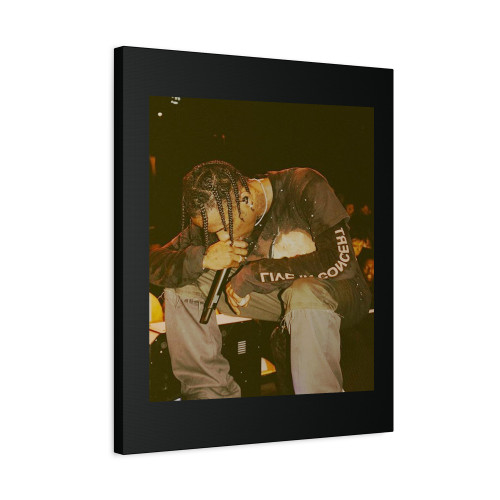 La Flame In 2019 Travis Scott Canvas Print Poster