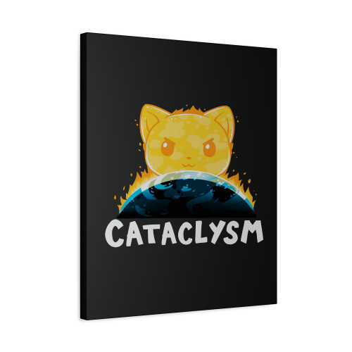 Lady Cataclysm World Of Warcraft Logo Canvas Print Poster
