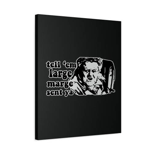 Large Marge Sent Me Funny Pee Wee 80S Movie Canvas Print Poster