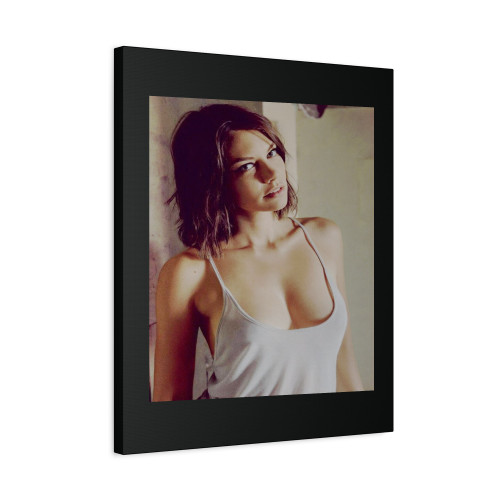 Lauren Cohan Sexy Canvas Print Poster