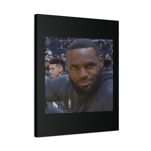 Lebron James Meme Canvas Print Poster