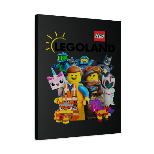 Legoland Lego Movie Second Canvas Print Poster