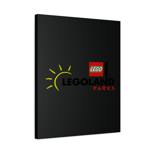 Legoland Parks Lego Logo Canvas Print Poster