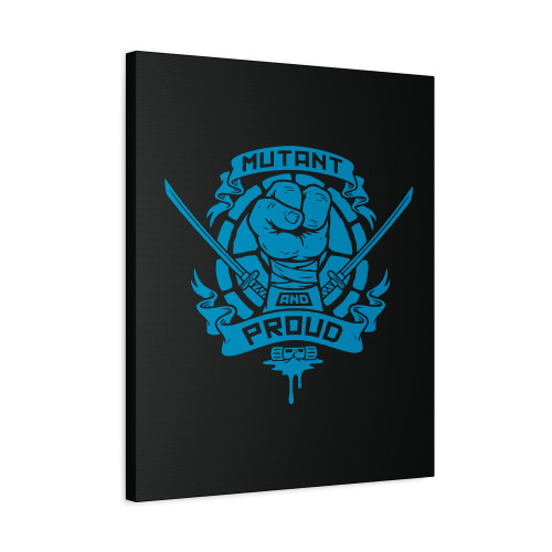 Leonardo Mutant And Proud Canvas Print Poster