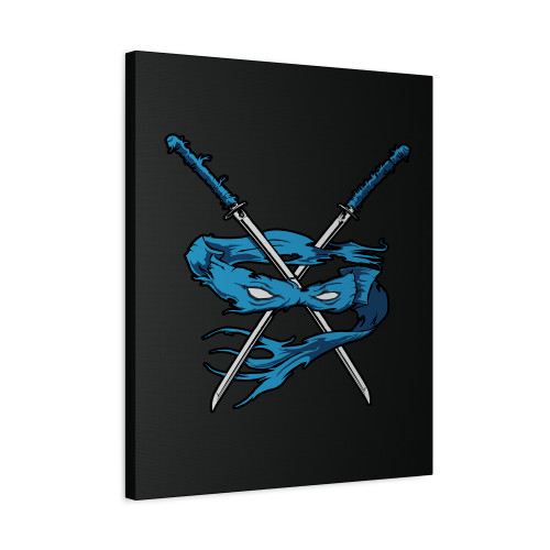 Leonardo Teenage Mutant Ninja Turtle Canvas Print Poster