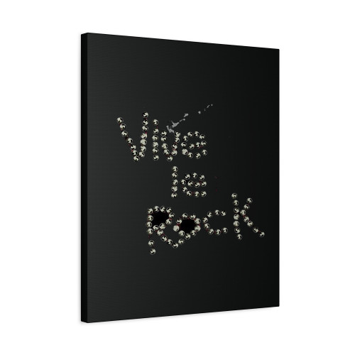Let It Rock Vive Le Rock Canvas Print Poster