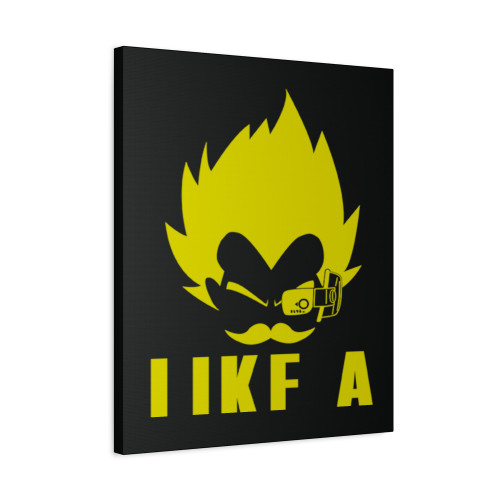 Like Saiyan Yellow  Canvas Print Poster