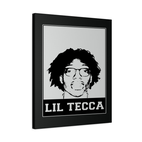 Lil Tecca Bw Sketch Canvas Print Poster