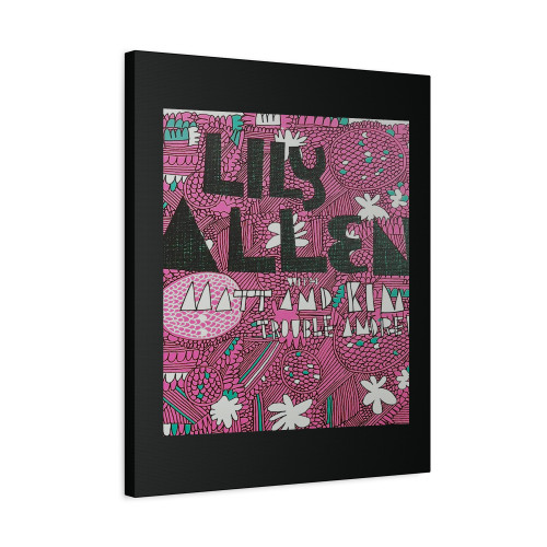 Lily Allen - 2009 Poster New York City Ny The Bowery Canvas Print Poster