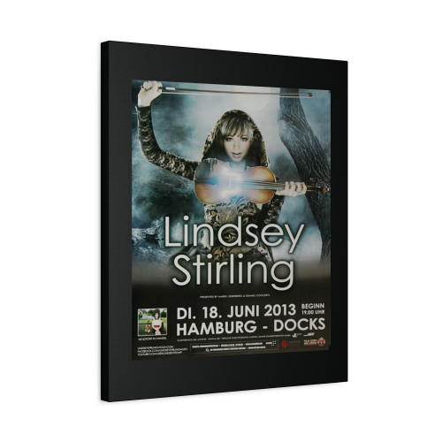 Lindsey Stirling Crystallize Hamburg 2013 Canvas Print Poster