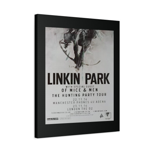 Linkin Park - The Hunting Party Uk Tour Canvas Print Poster